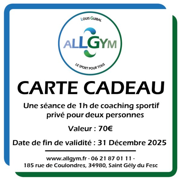 Carte Cadeau 70€